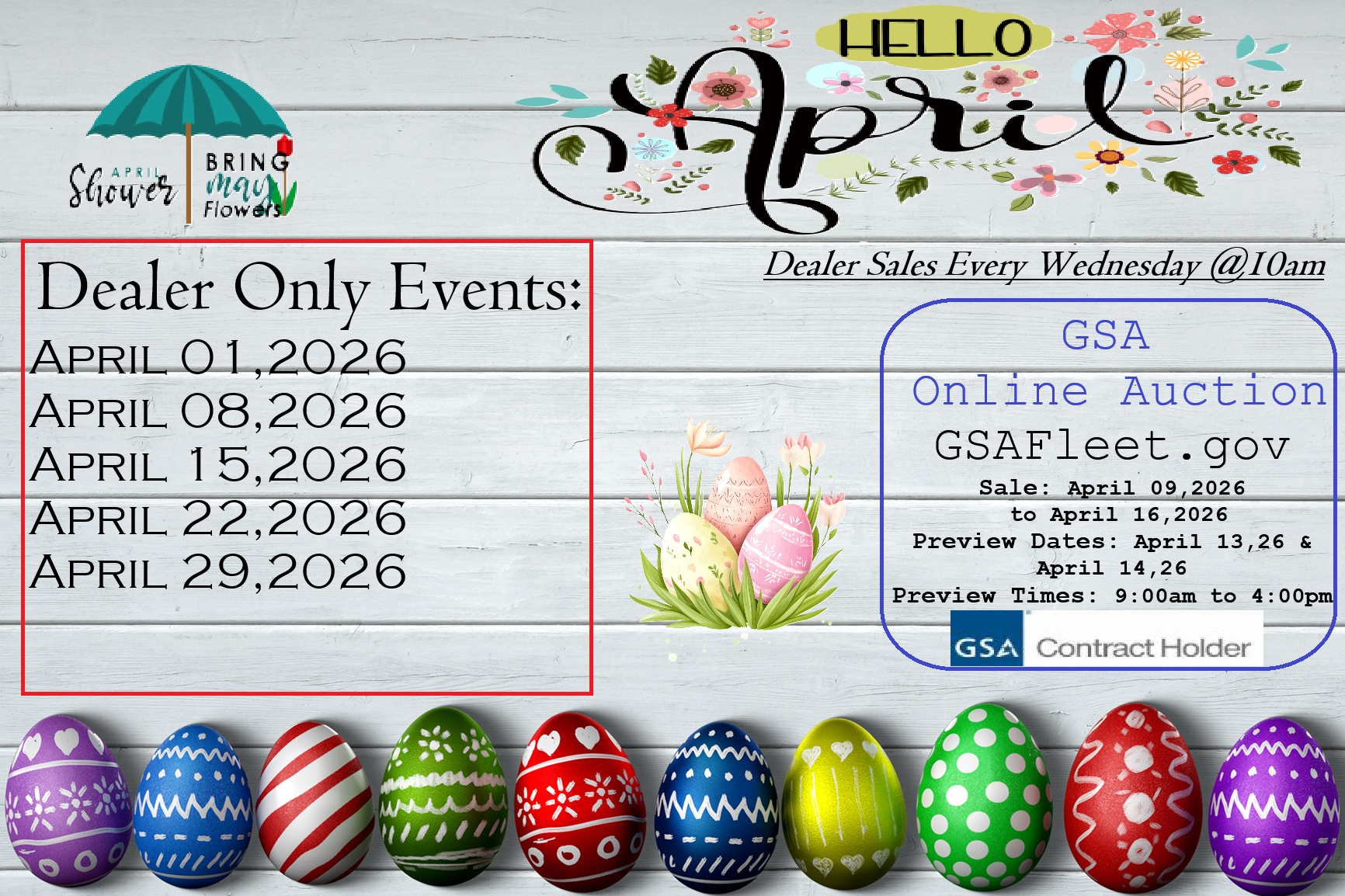 Beautiful colorful easter eggs on old white rustic wooden table. Copy space.